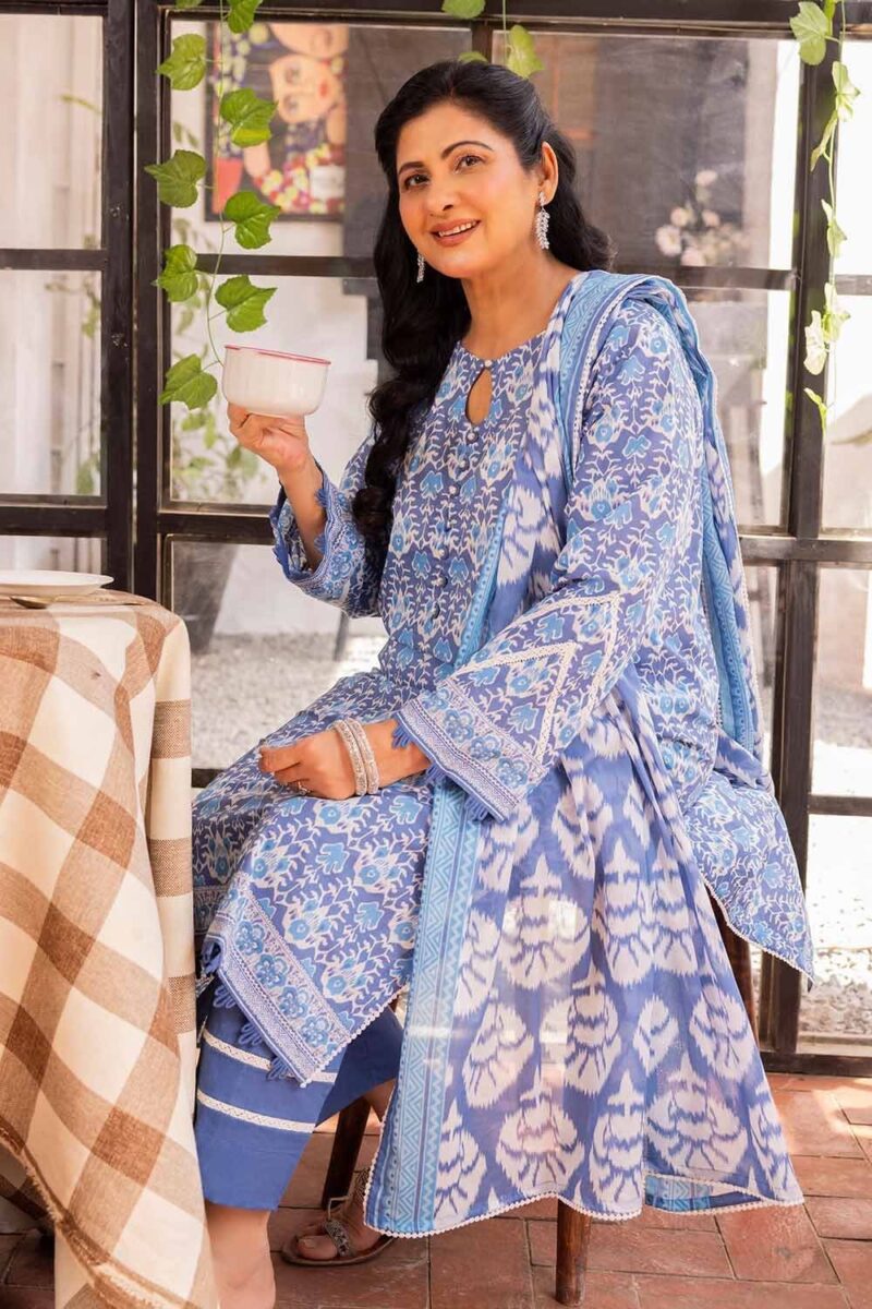 Gul Ahmed Cl-42294a Printed Lawn 3pc Suit Collection 2024