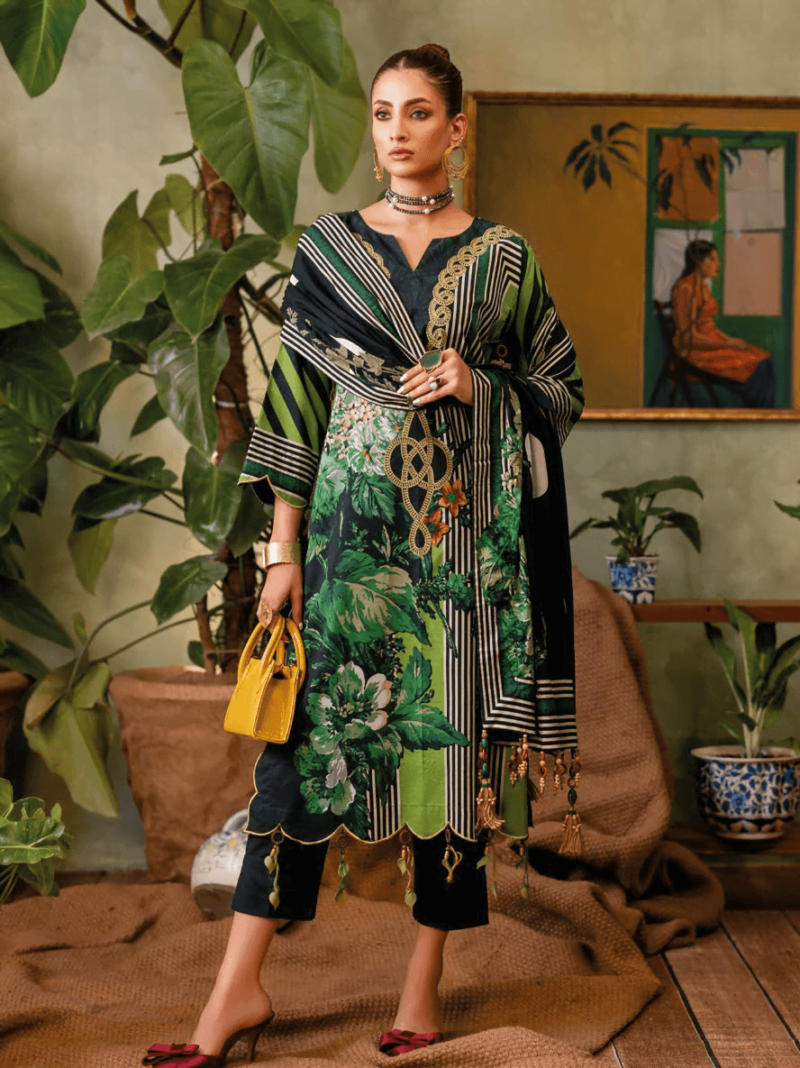 Gul Ahmed Cl-42025 Essential Printed Lawn Collection 2024