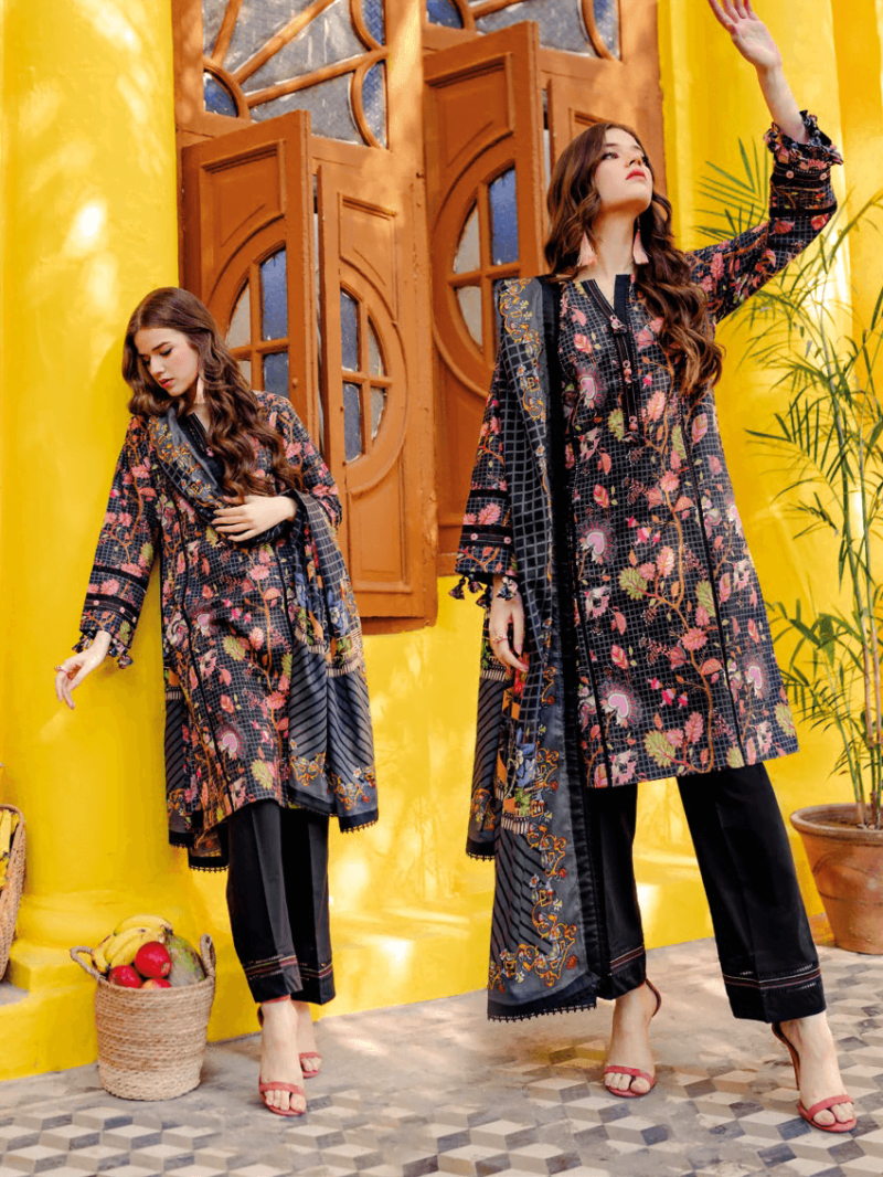 Gul Ahmed Cl-42101b Essential Printed Lawn Collection 2024