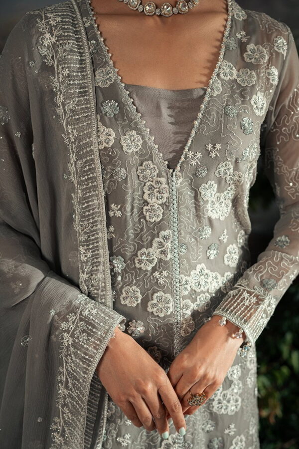 Cross Stitch Classic Acme 4Pc Chiffon Embroidered Suit