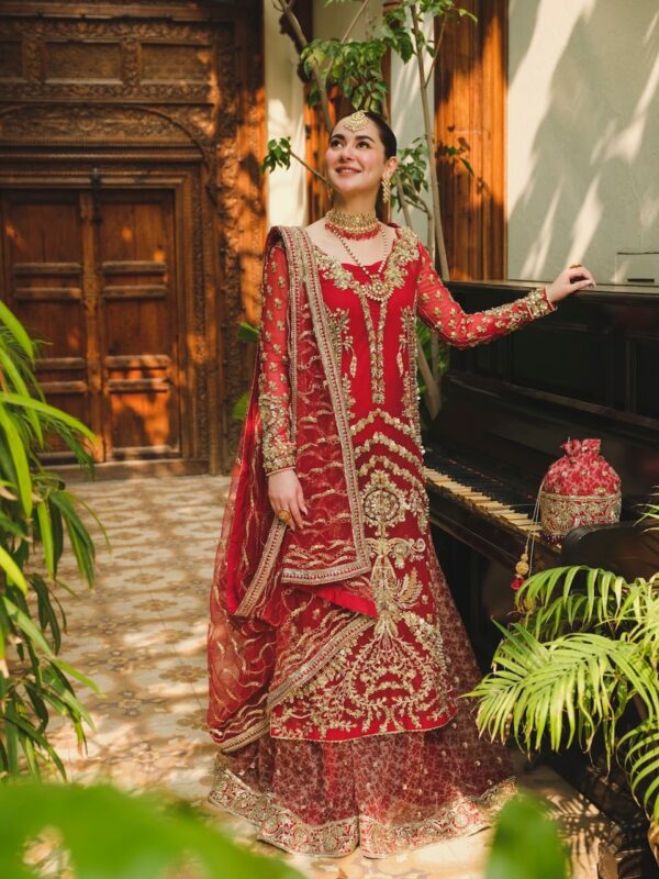Saira Shakira - Cayenne Embroidered Net Wedding Suit Collection 2024