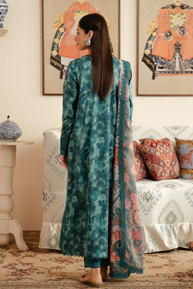 Afrozeh Malina Al-24-V3-01 Ceila Embroidered Luxury Lawn 3pc Suit Collection 2024