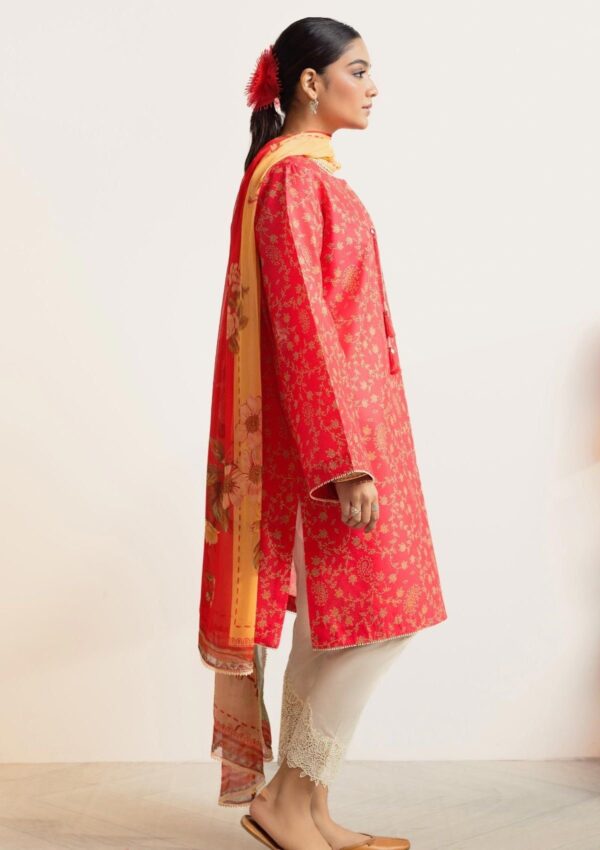 Zara Shahjahan Coco Prints Cp24 09 Surkh Lawn Collection