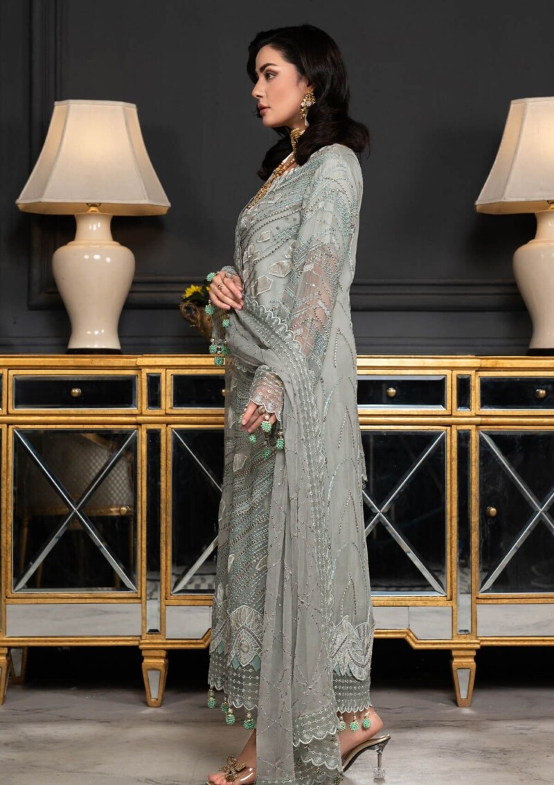 product Janique Chiffon Jlc-13 Minted Mocha Formal Collection 24