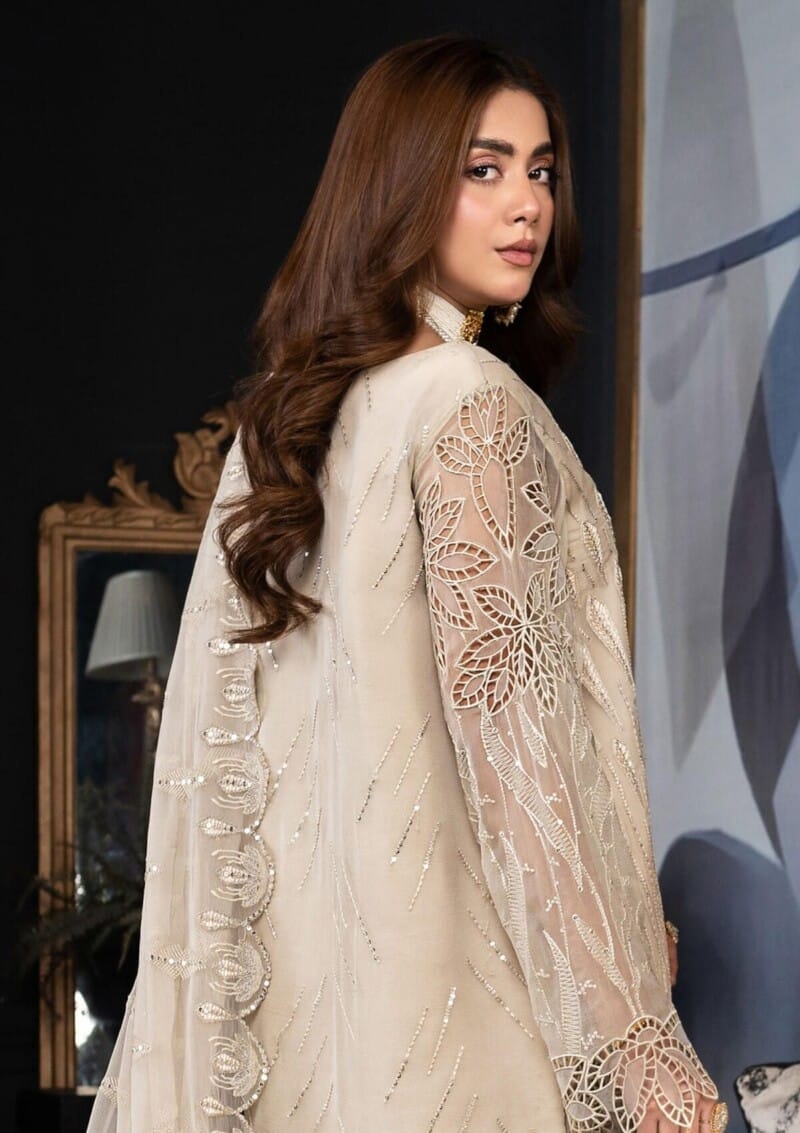 product Janique Chiffon Jlc-19 Ivory Formal Collection 24