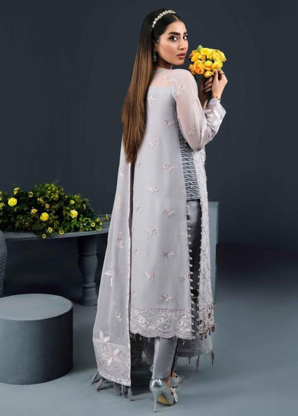 Alizeh Fashion D-01 Asra Embroidered Chiffon 3Pc Suit Collection 2024