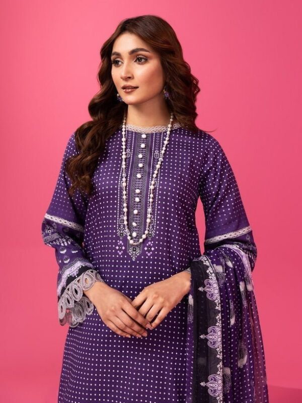 Al Kareem D-2541 Digital Printed Lawn 3Pc Suit Collection 2024