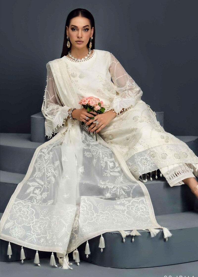 product Alizeh Fashion D-03 Irma Embroidered Chiffon 3pc Suit Collection 2024