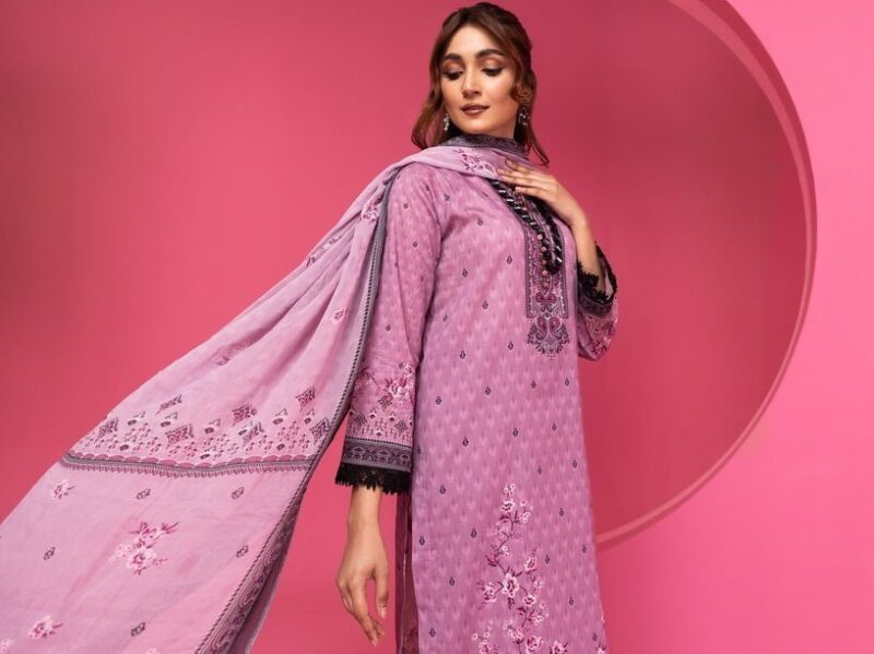 Al Kareem D-2544 Digital Printed Lawn 3pc Suit Collection 2024