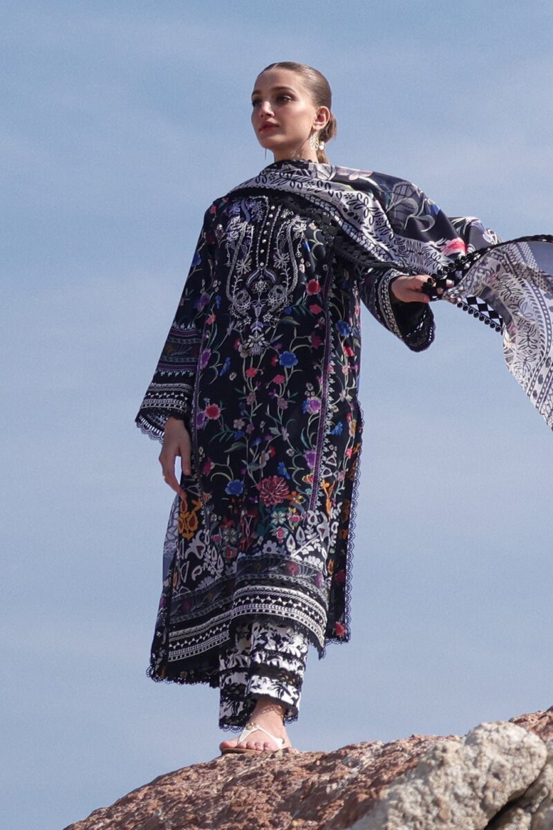 Ayzel Tropicana Azl-24-V2-06 Chloe Embroidered Lawn 3pc Suit Collection 2024