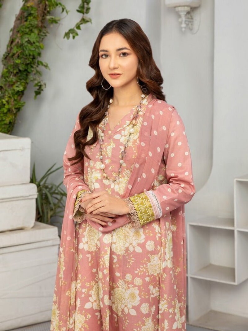 Al Kareem D-2557 Digital Printed Lawn 3pc Suit Collection 2024