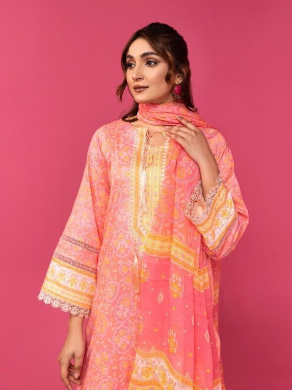 Al Kareem D-2548 Digital Printed Lawn 3Pc Suit Collection 2024