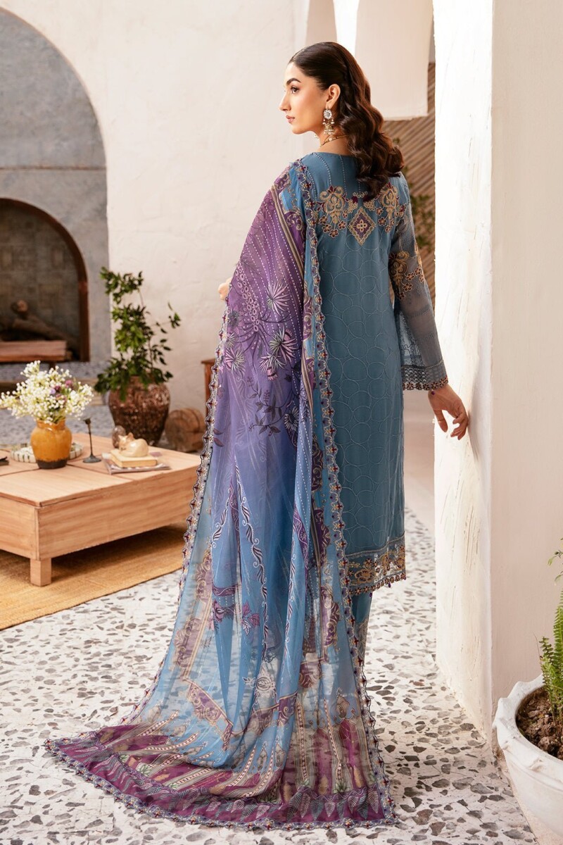 product Ramsha Rangoon D-1202 Vol-12 Luxury Chiffon 3pc Collection 2024