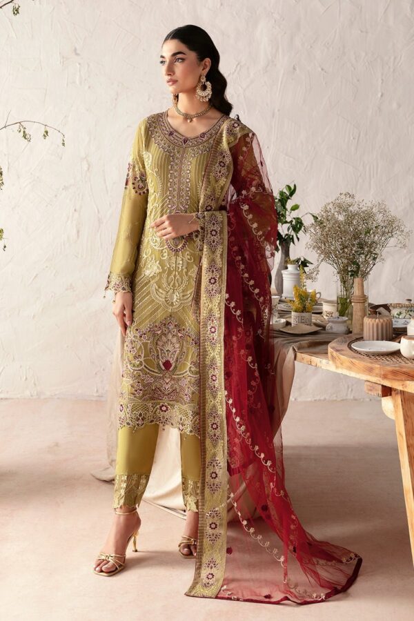 Ramsha Rangoon D-1203 Vol-12 Luxury Chiffon 3pc Collection 2024