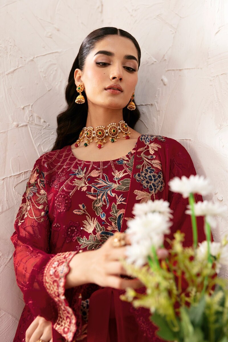 product Ramsha Rangoon D-1205 Vol-12 Luxury Chiffon 3pc Collection 2024