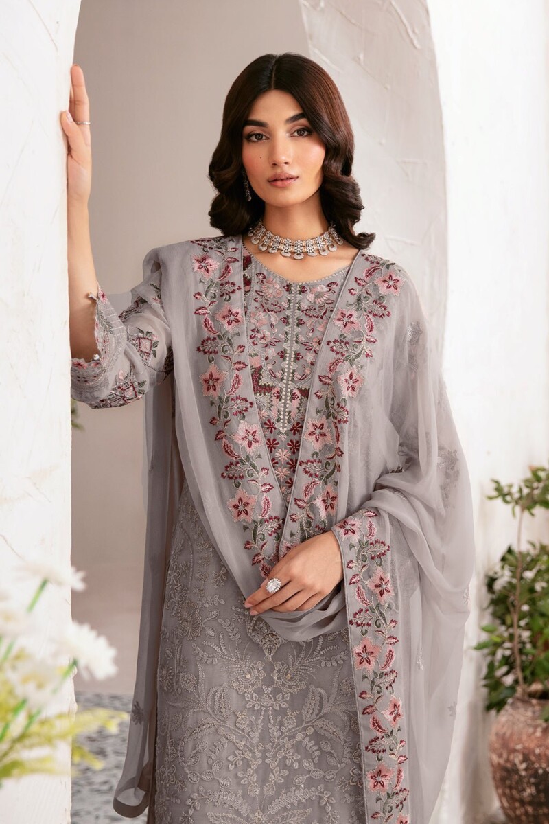 product Ramsha Rangoon D-1210 Vol-12 Luxury Chiffon 3pc Collection 2024