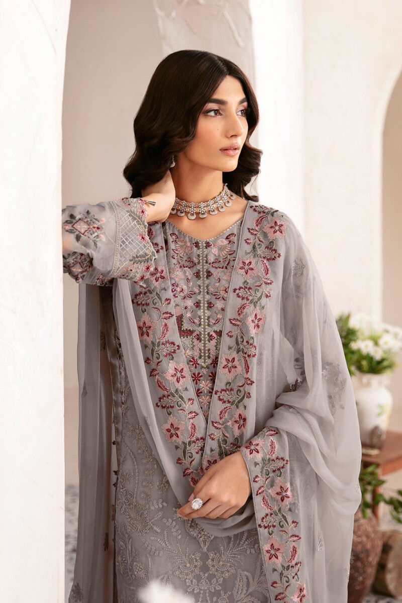 product Ramsha Rangoon D-1210 Vol-12 Luxury Chiffon 3pc Collection 2024