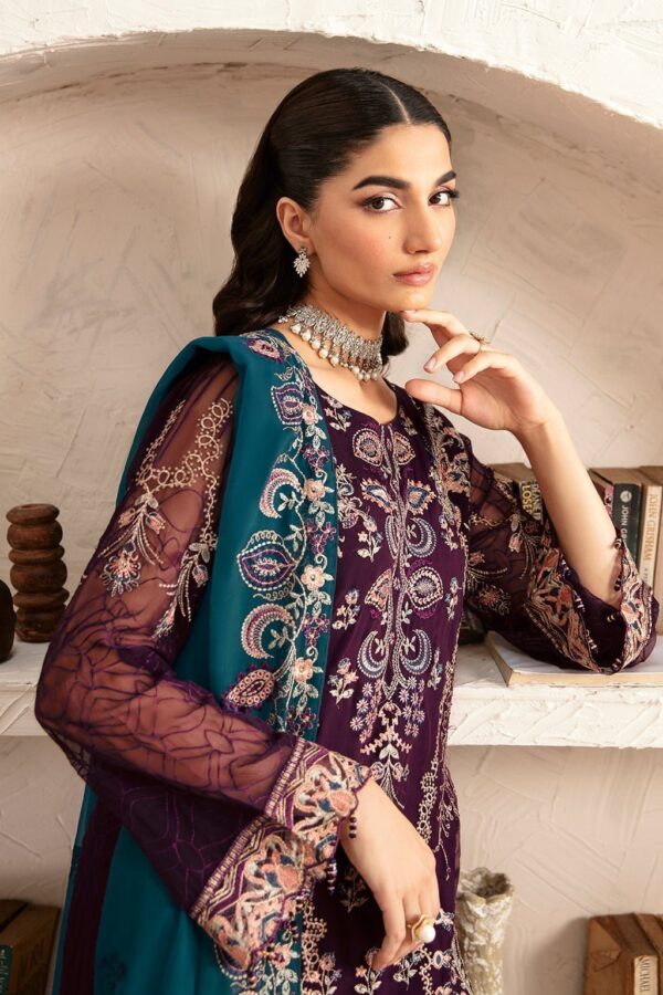 Ramsha Rangoon D-1211 Vol-12 Luxury Chiffon 3pc Collection 2024