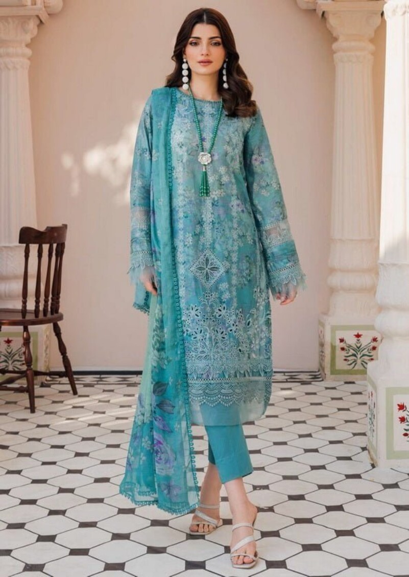 Motifz 4627-Jasper Lawn 3pc Suit Collection 2024