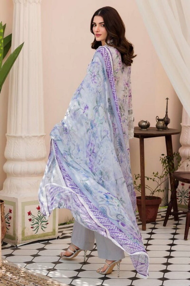 Motifz 4628-Izmit Lawn 3pc Suit Collection 2024