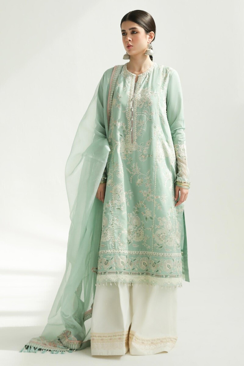 product Zara Shahjahan D-05b Amira Embroidered Luxury Lawn 3pc Suit Collection 2024