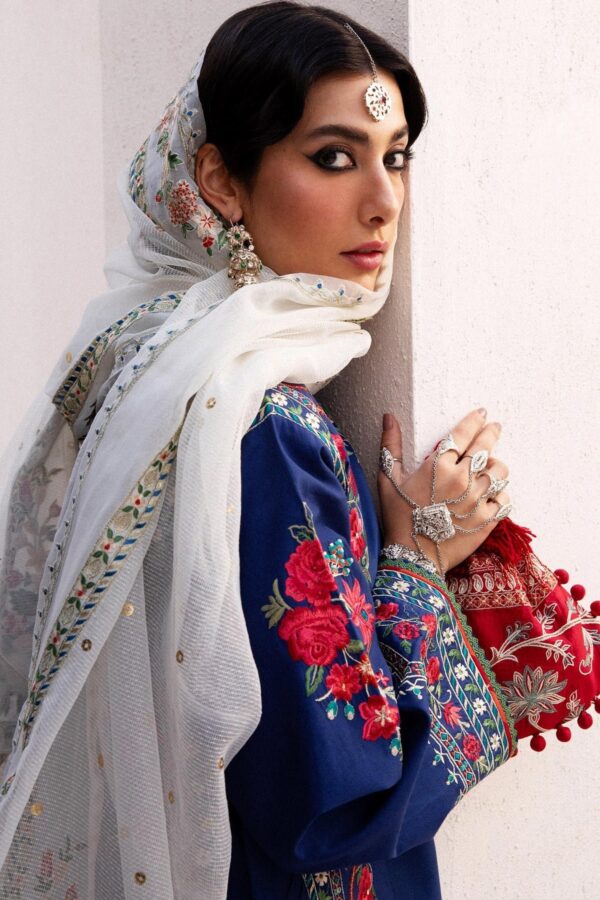Zara Shahjahan D-06B Jiya Embroidered Luxury Lawn 3Pc Suit Collection 2024