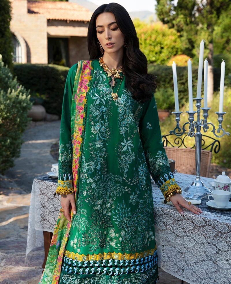 Republic D3-B H Lene Lawn 3pc Suit Collection 2024