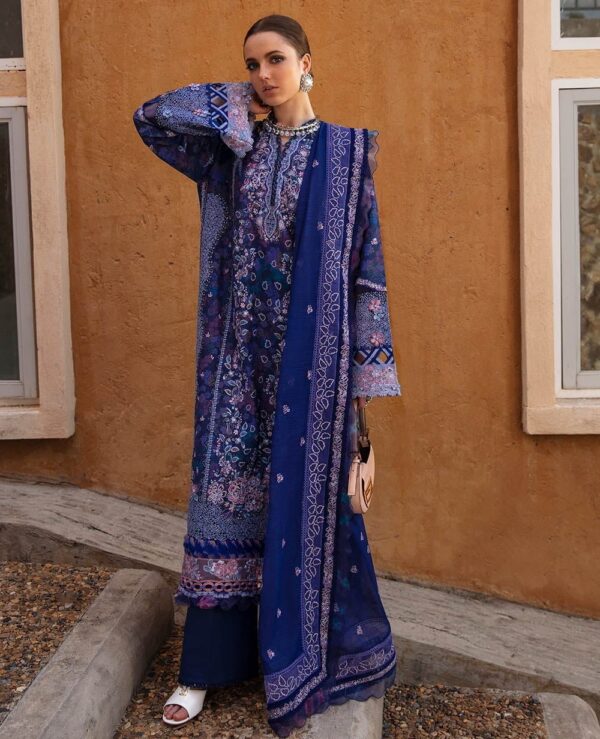 Republic D5-A L Ne Lawn 3Pc Suit Collection 2024