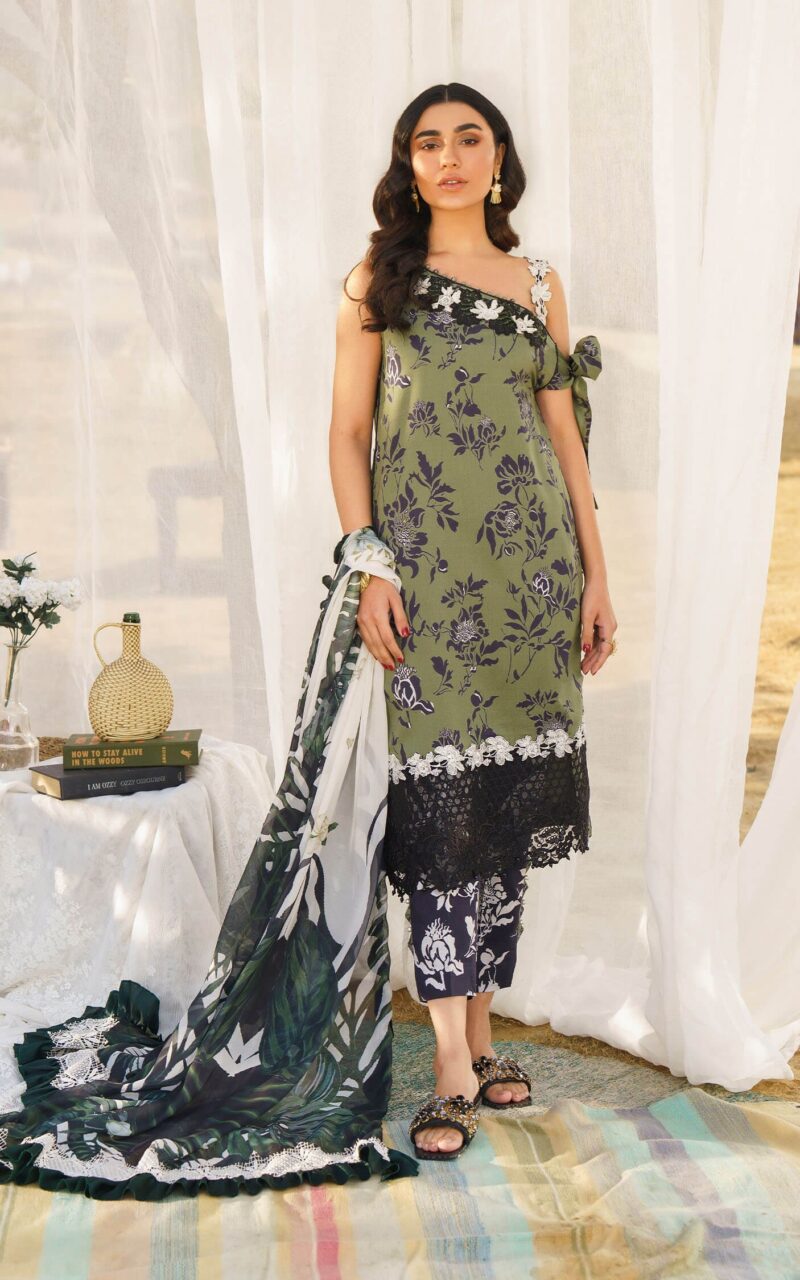 Asifa & Nabeel M 11 Darcy Meraki Premium Lawn Collection