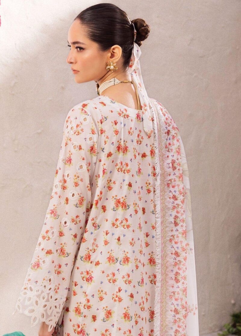 Iznik Dahlia Dl-05 Splendour Embroidered Luxury Lawn 3pc Suit Collection 2024