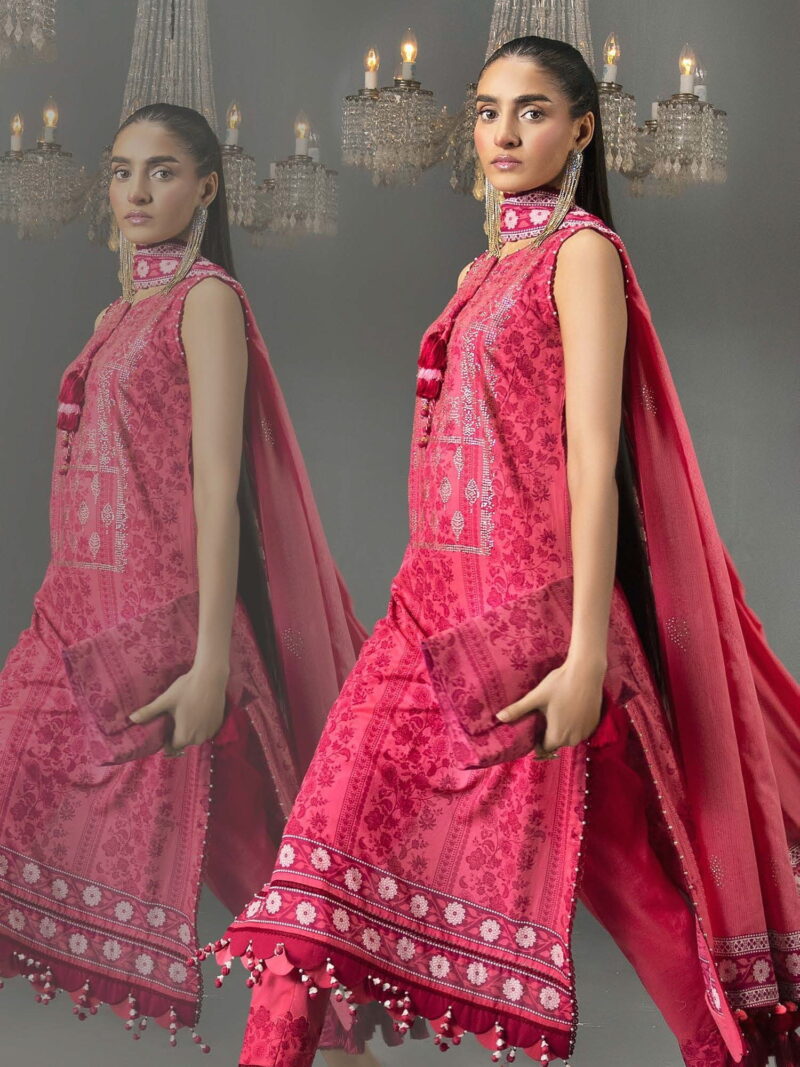 Gul Ahmed Dn-42037 Printed Lawn Collection 2024