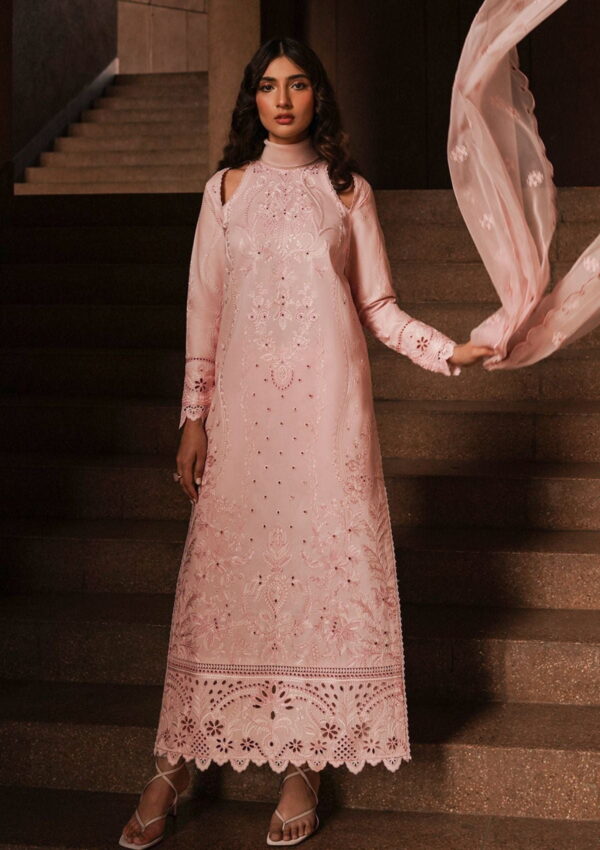 Afrozeh Acf 7 Rosella Chikankari Lawn Collection