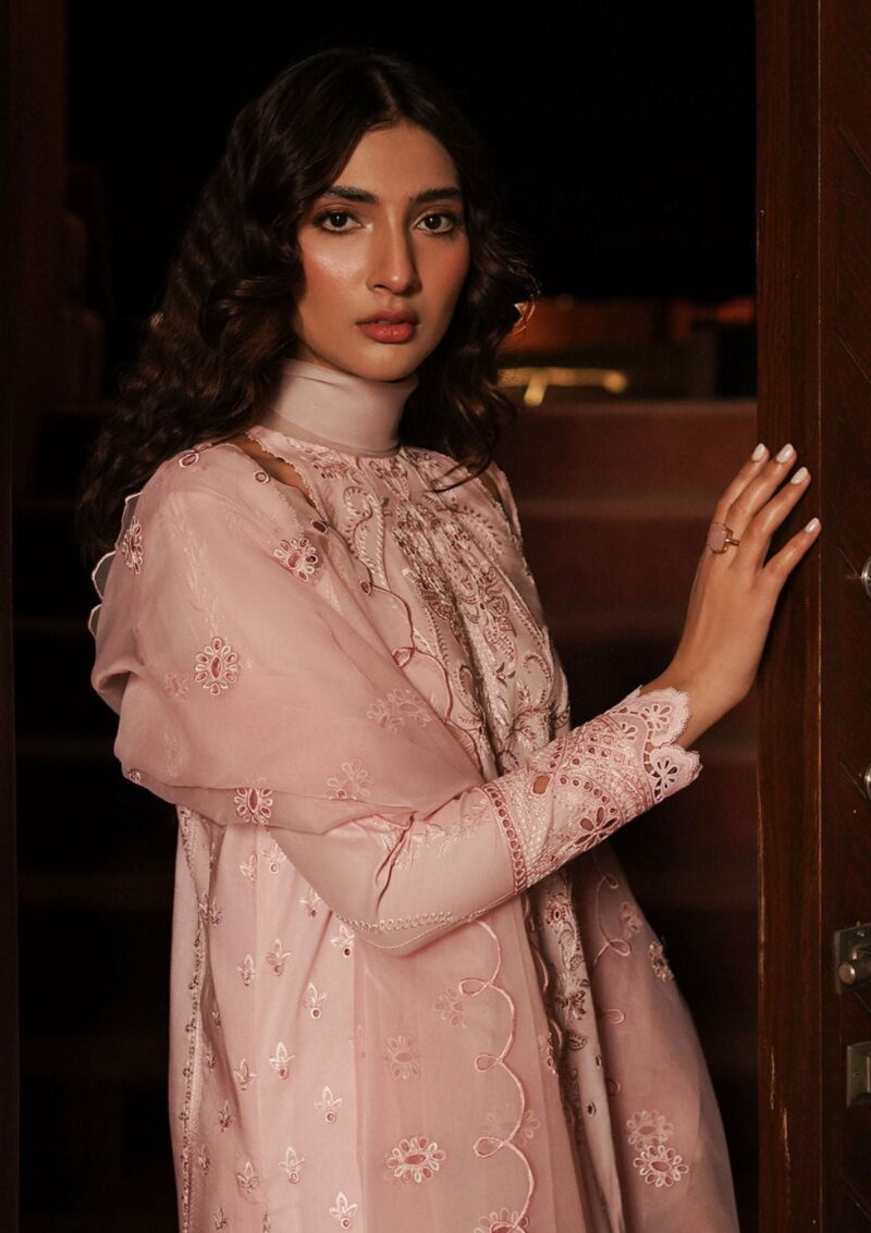 Afrozeh Acf 7 Rosella Chikankari Lawn Collection