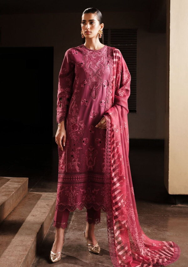 Afrozeh Acf 9 Cordovan Chikankari Lawn Collection