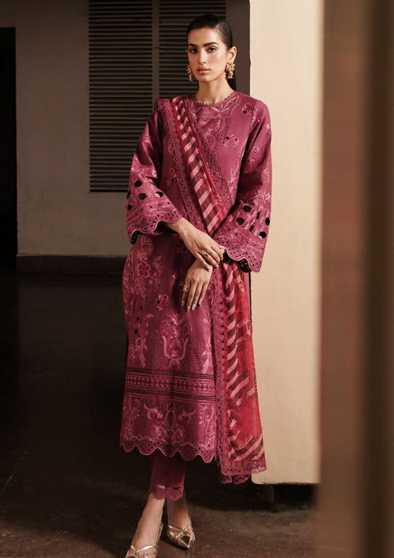 Afrozeh Acf 9 Cordovan Chikankari Lawn Collection