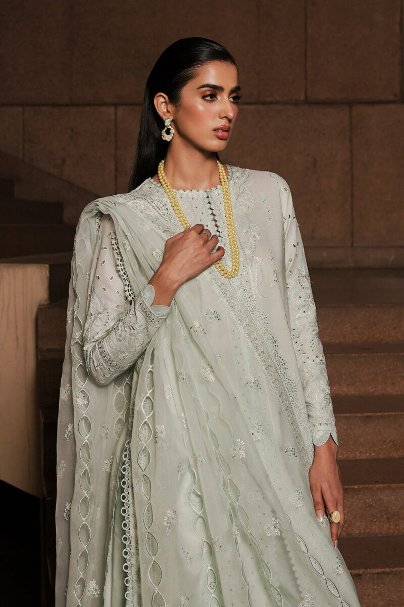 product Afrozeh Celadon Chikankari Lawn 24