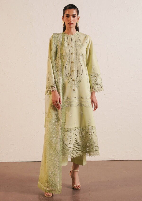 Afrozeh Acf 2 Kelly Chikankari Lawn Collection