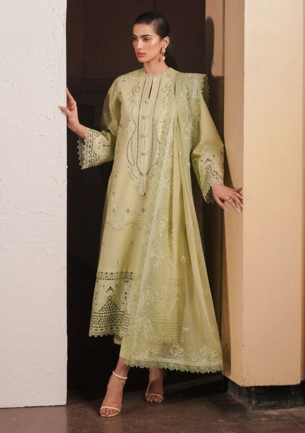 Afrozeh Acf 2 Kelly Chikankari Lawn Collection