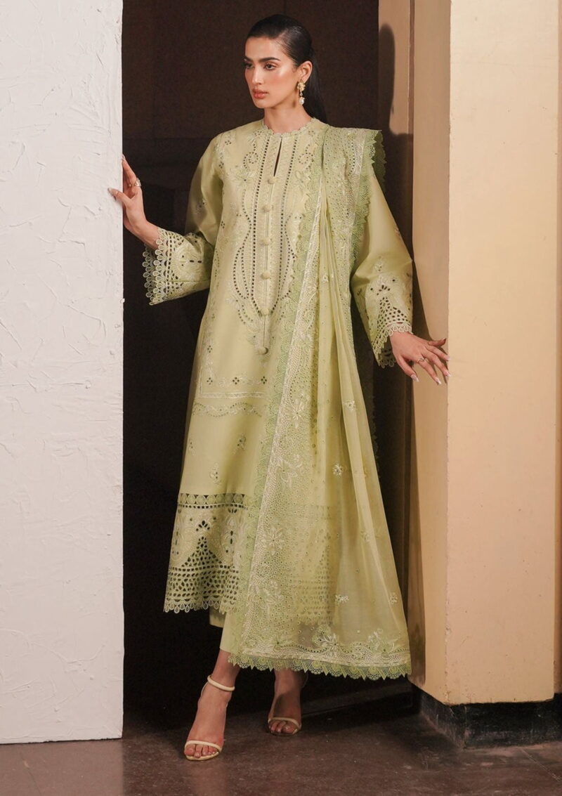 Afrozeh Acf 2 Kelly Chikankari Lawn Collection