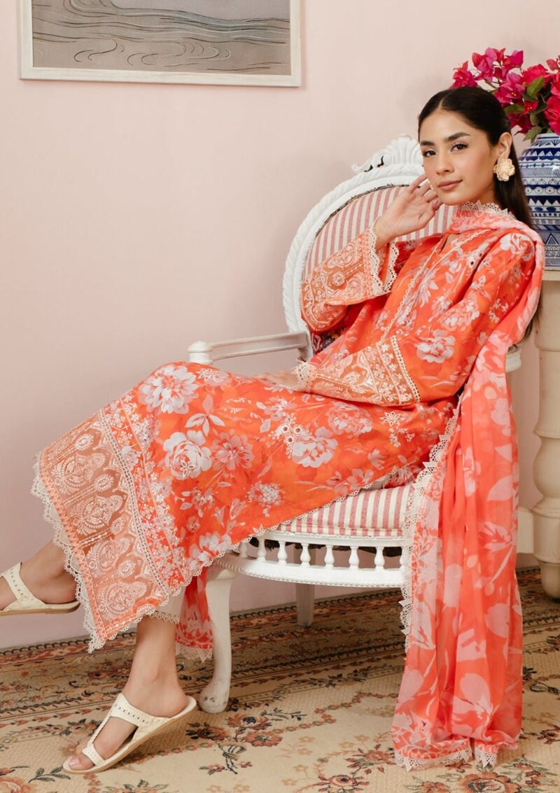 Afrozeh Al24 05 Azlin Malina Lawn Collection