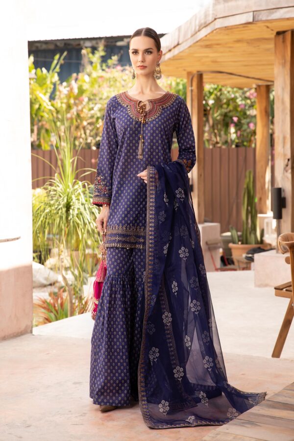 Qalamkar Sq 04 Larmina Qlinekari Collection 24