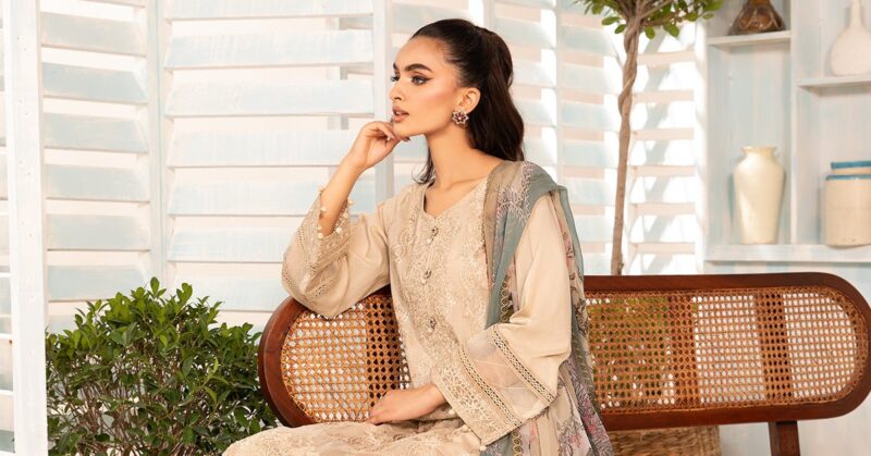 Motifz 4693 Lilly Dyed Crepe Stitched Collection 24