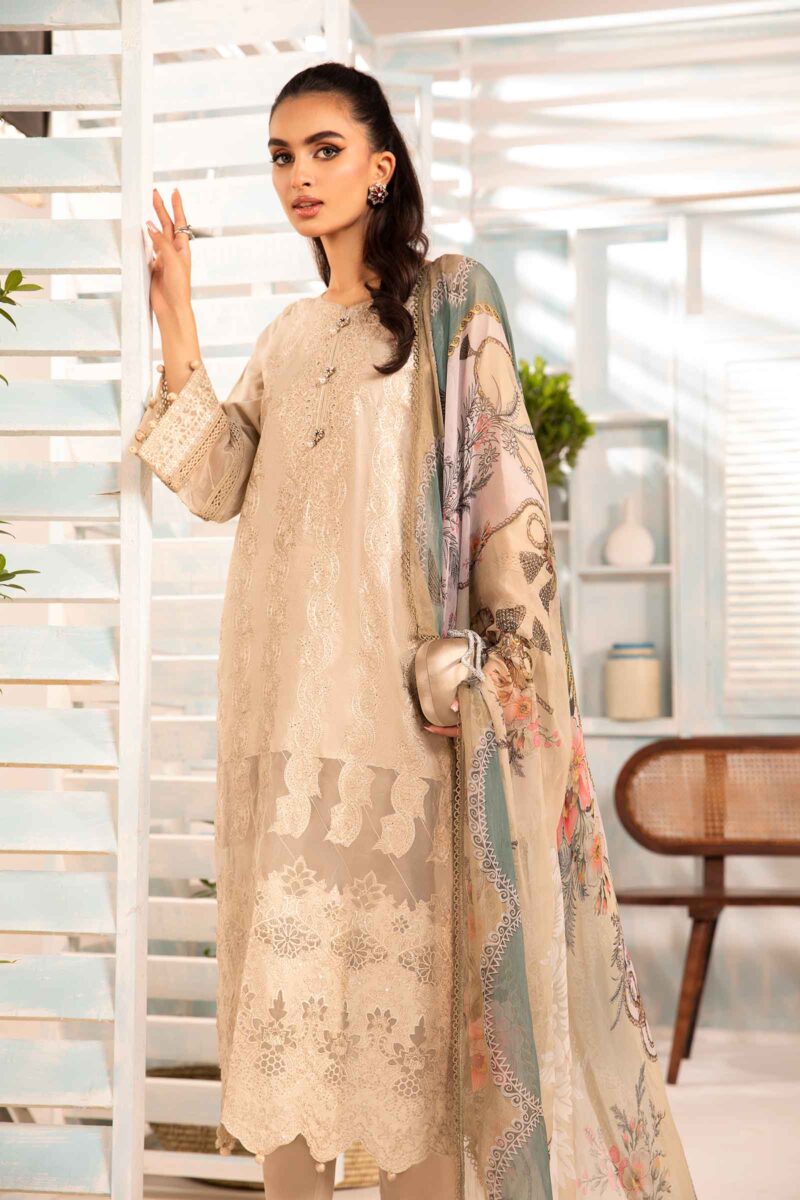 Motifz 4693 Lilly Dyed Crepe Stitched Collection 24