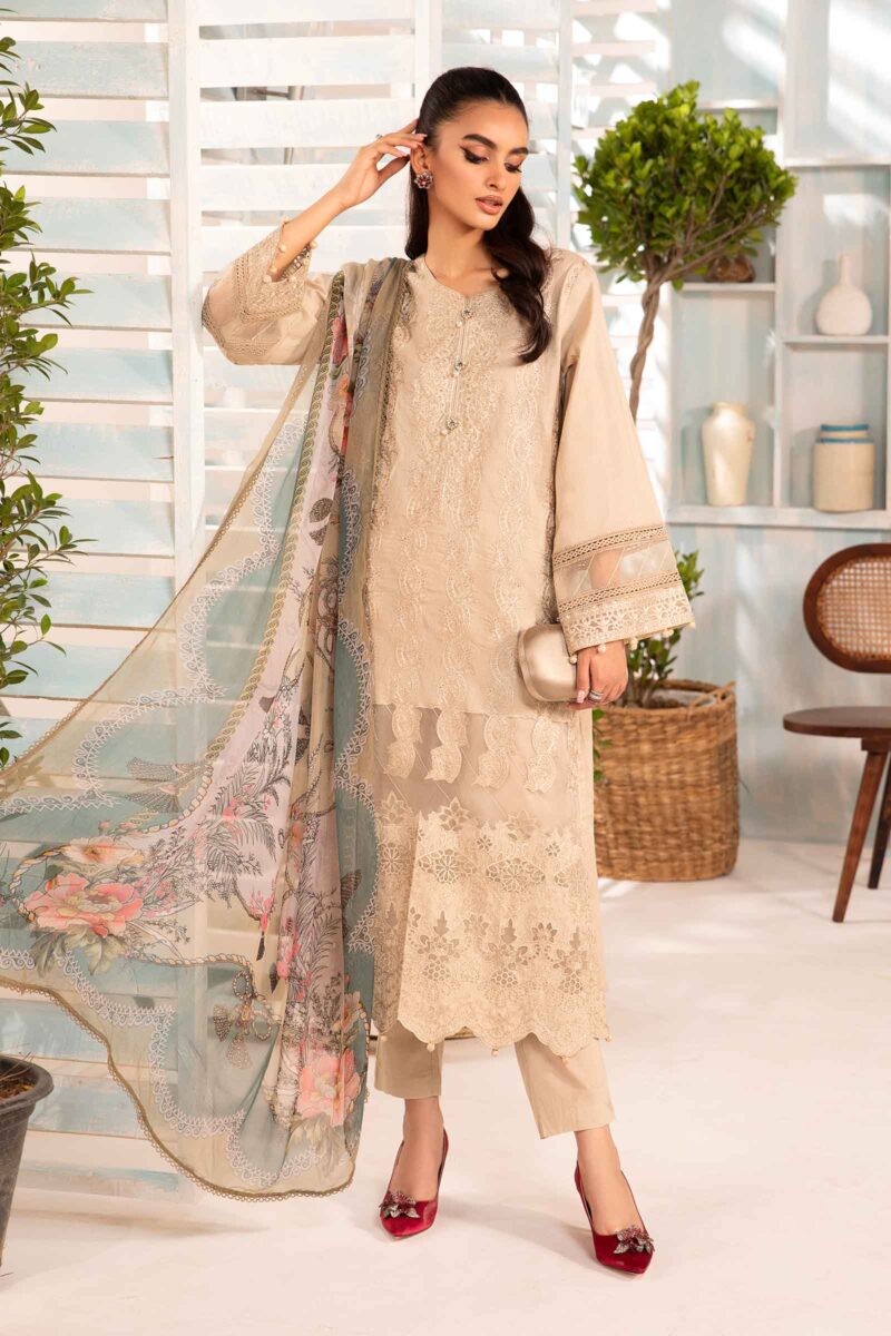 Motifz 4693 Lilly Dyed Crepe Stitched Collection 24