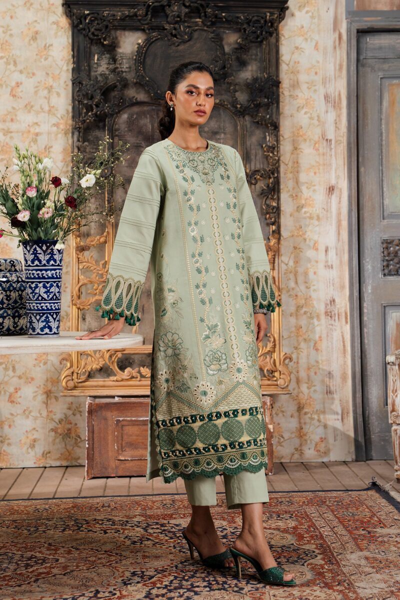 Ethnic Embroidered Suit E0435 203 130 Rozana Unstitched Collection 24 Vol Iii