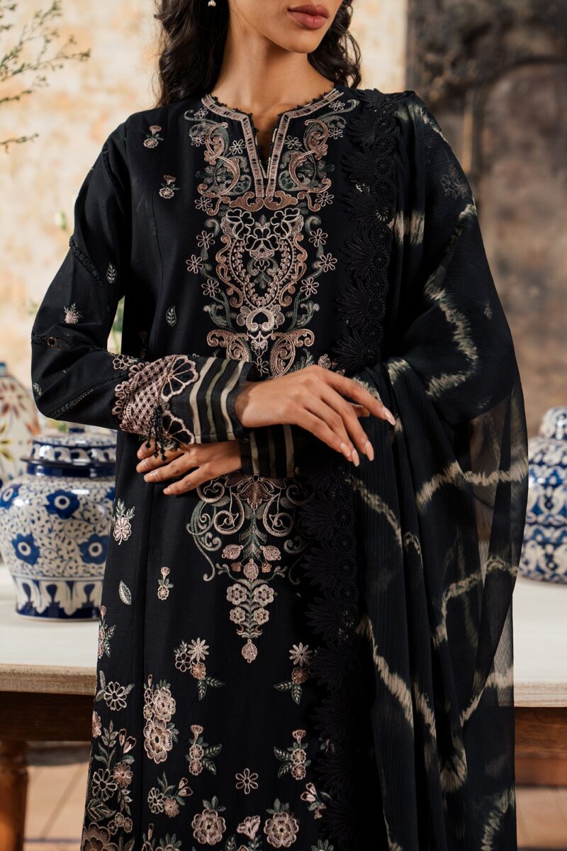 Ethnic Embroidered Suit E0437 203 901 Rozana Unstitched Collection 24 Vol Iii