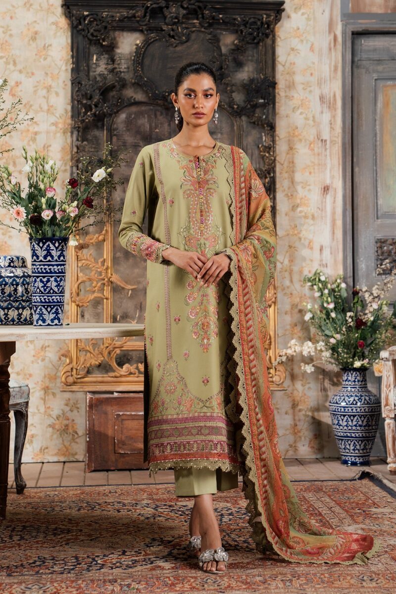 Ethnic Embroidered Suit E0438 203 127 Rozana Unstitched Collection 24 Vol Iii