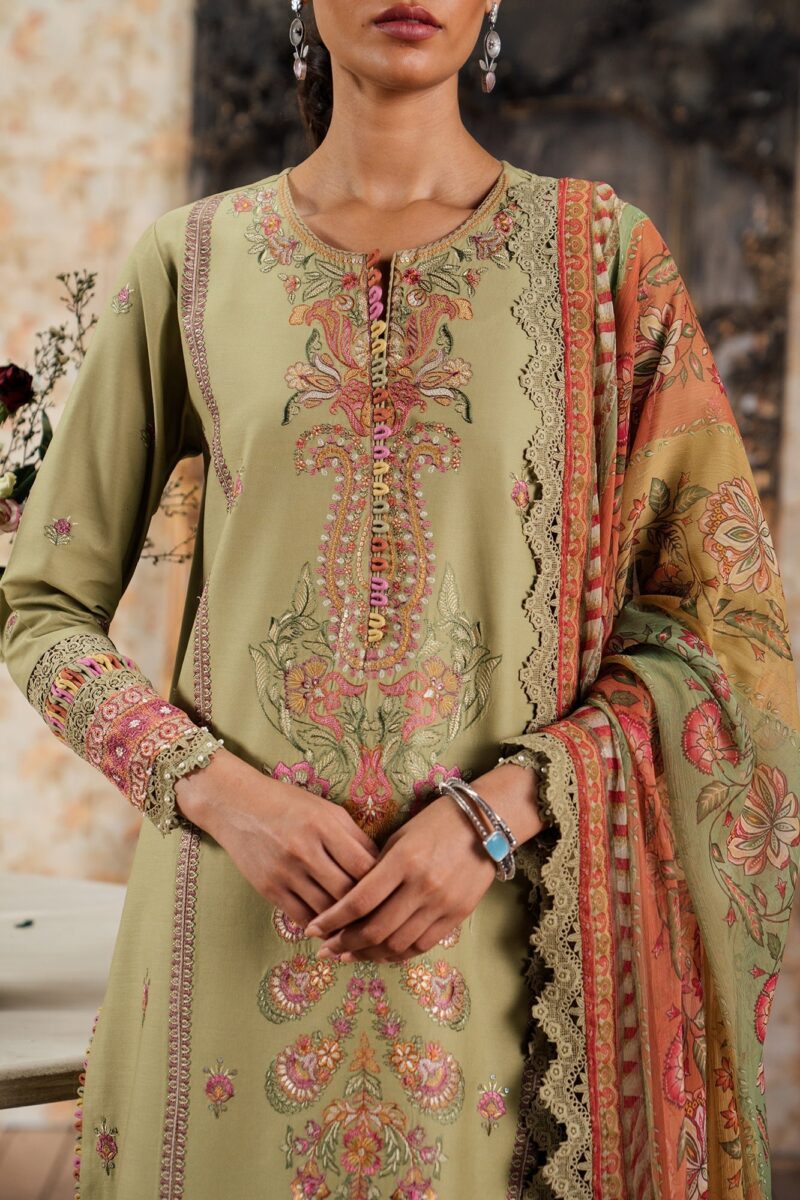 Ethnic Embroidered Suit E0438 203 127 Rozana Unstitched Collection 24 Vol Iii