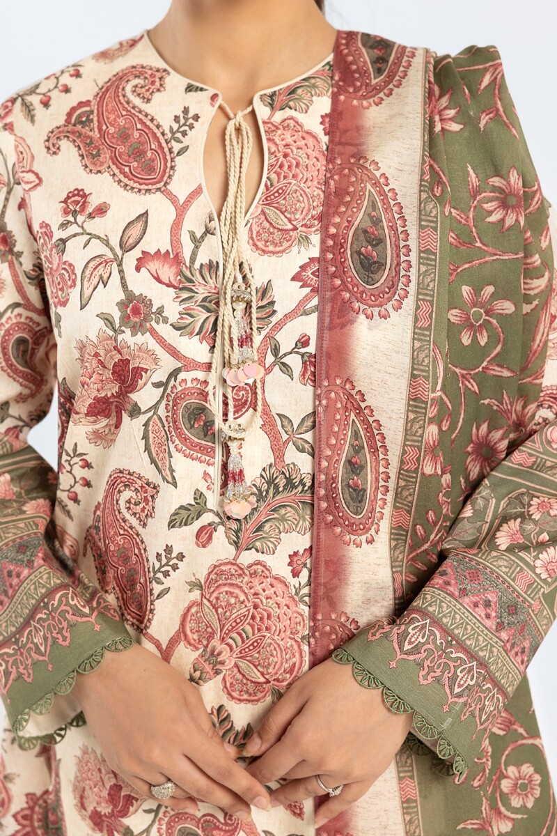 product Ethnic Printed Suit E0447 202 120 Unstithched Casual Special Price Vol Iii