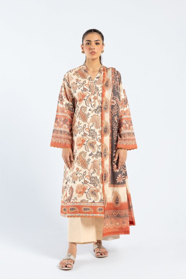 Ethnic Printed Suit E0447 202 804 Unstithched Casual Special Price Vol Iii